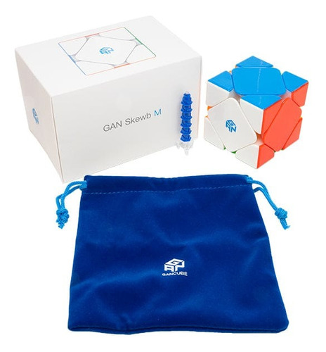 Cubo Gan Skewb Magnetico Uv Omnidirectional Positioning