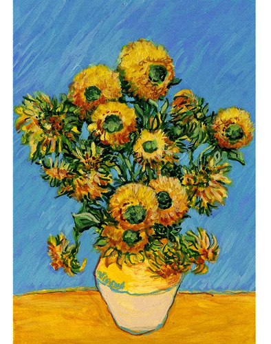 Toland Home Garden 1110856 Van Gogh's Sunflowers Flower Flag