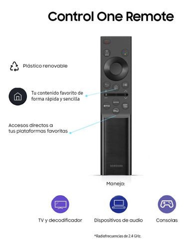 Televisor Samsung 50cu7000kxzl Crystal Uhd 50 pulgadas 2023