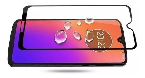 Película De Vidro 3d 5d Com Borda Moto G7 / Moto G7 Plus