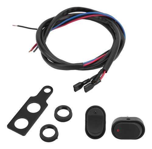 12v 30a Alterna 3p Spst Para Ativar O Indicador Vermelho Led