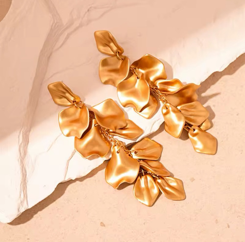 Aretes Para Mujer Padrísimos Colores Ideal Toda Ocasión Dorado