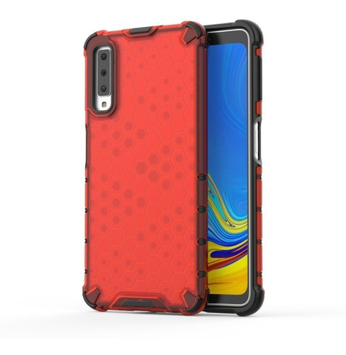 Funda Diseño Honeycomb Tpu Shockproof   Para Samsung  A7