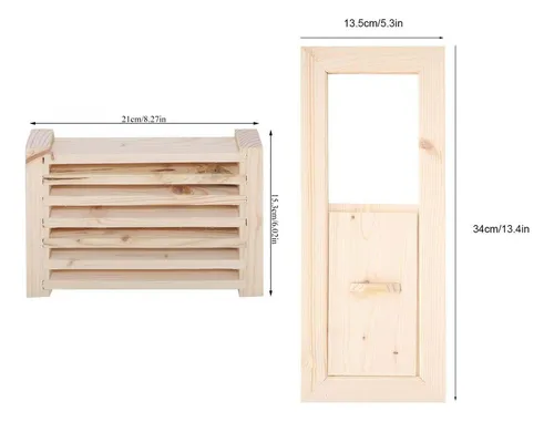 Panel De Rejilla De Ventana De Obturador De Ventilación De