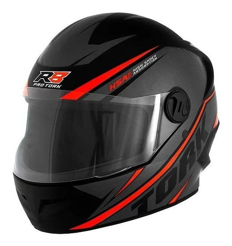 Capacete Moto Fechado Masculino E Feminino Pro Tork R8 Fosco Cor Vermelho Tamanho do capacete 60