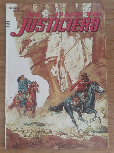 Cómic El Jinete Justiciero Número 889 Editorial Zig Zag 1967