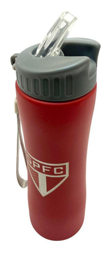 Squeeze Vermelho De Aluminio 600ml - São Paulo Cebola 14177