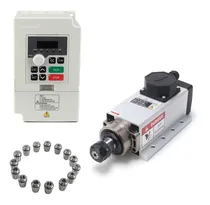 Comprar Kit Husillo 4 Hp + Boquillas + Variador Router Cnc Fresadora