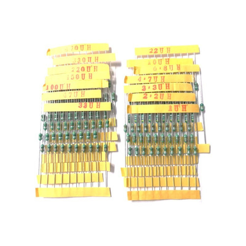 Kit De 140 Bobinas (inductores) 1uh A 470uh 14 Valores Cdmx