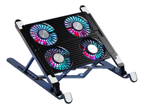 Soporte Plegable For Computadora Portátil Con Enfriador De