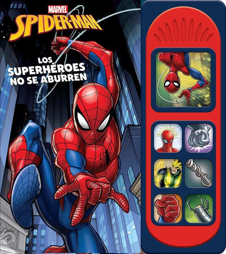Libro: Spiderman Los Superheroes No Se Aburren 7b Lsb. Spide