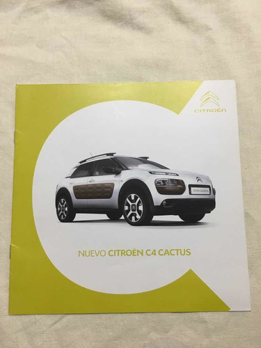 Folleto Publicitario Citroen C4 Cactus Edición 2017