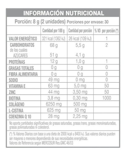 Imagen 2 de 2 de Simple Colágeno X60u - Arcor Oficial