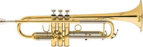 Imagem 1 de 1 de Trompete Eagle Tr504 Em Sib - Dourado