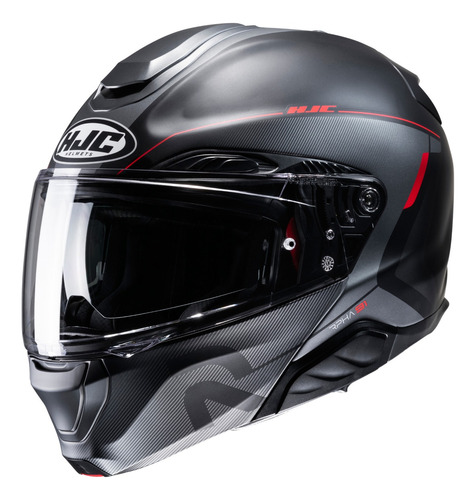 Casco Abatible Hjc Moto Rpha 91 Combust Negro Ecer22-06 