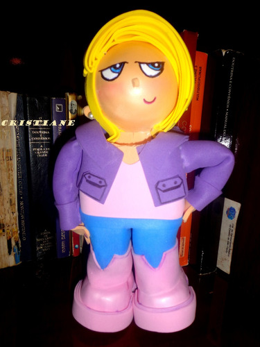 Boneco De Eva 3d -  Brianna Buttowski - R$ 50