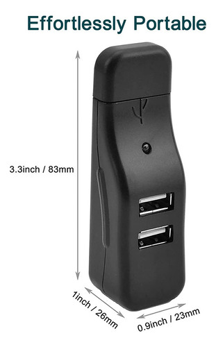 . Concentrador Usb De 4 Puertos, Divisor De Concentrador De
