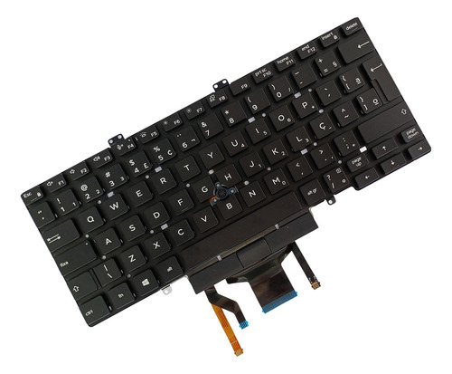 Teclado Compatível Para Dell Latitude 5410 5400 P98g Com Led