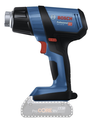 Soprador Térmico Bosch Ghg 18v-5 Sem Bateria E Carregador Nã Azul