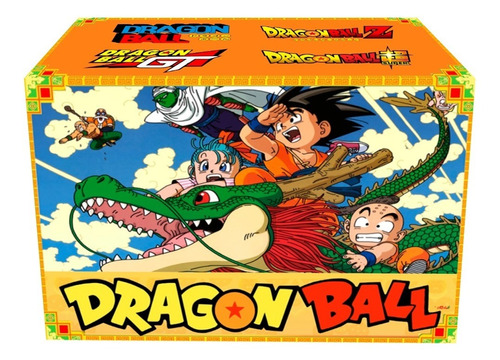 Serie Dragon Ball-z-gt-super Completa Bluray