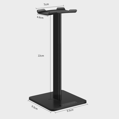 Soporte Para Audífonos Gamer Con Cancelacion De Ruido Negro