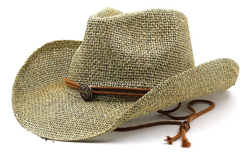 Cowboy Sombrero De Paja Sombrero De Playa Sombrero De Sol
