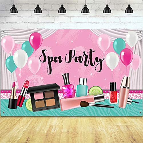 Fondo Para Fiesta De Spa, Diseño De Princesa