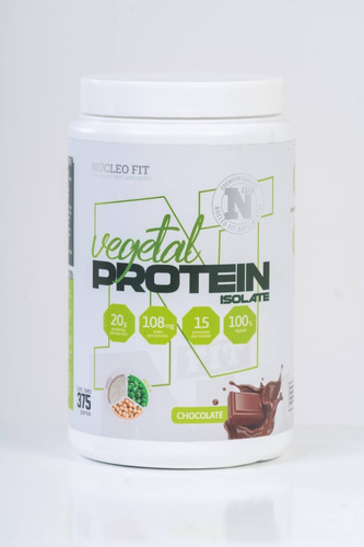 Proteina Vegetal Isolate- Aumentar Masa Muscular- Nucleo Fit