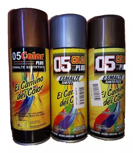 Pintura en Aerosol de 250 cm cc Esmalte sintetico Brillante