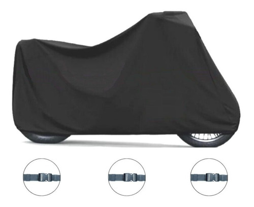 Imagen 2 de 10 de Funda Cubre Moto Rouser 125 - 160 - 200 - 220