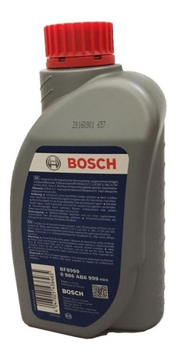 Imagem 2 de 3 de Fluido De Freio Bosch Dot 4 Original 500ml