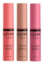 Comprar Gloss Labial Nyx Butter Gloss X 3 Un. Escoge Los Colores