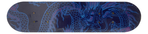 Skate Infantil Ruedas Con Ruleman Tabla Madera 60x15cm Dragon