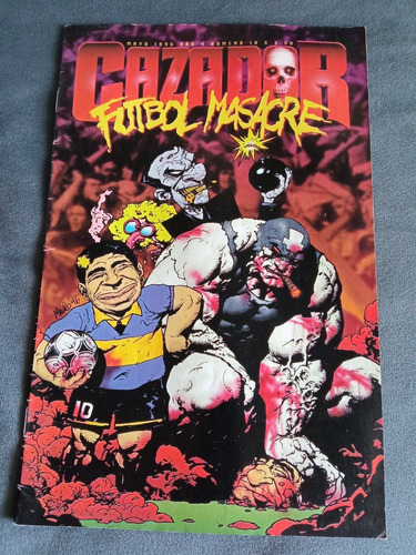 Revista Cazador Fútbol Masacre 1996 Nro. 18