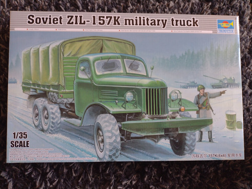 Soviet Zil-157 K Military Truck 1/35 Trumpeter 
