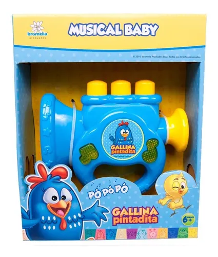 Juguete Trompeta Musical Gallina - Unidad a $44900