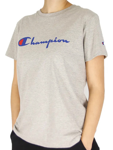 Remera Champion Logo Chmcogt18h01106 Mujer