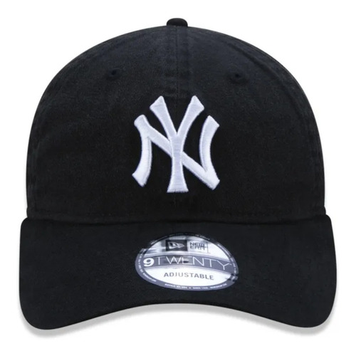 Boné New Era Dad Hat Strapback New York Aba Curva Ajustável