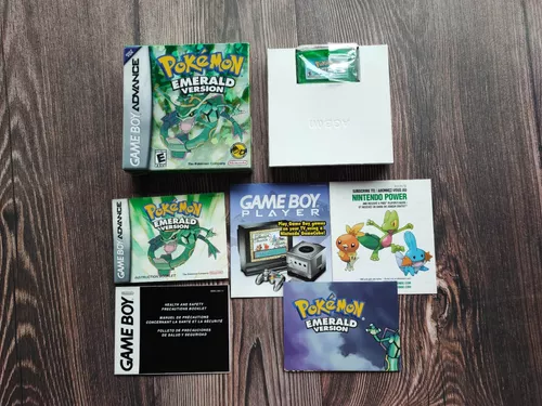 Pokémon Emerald - Box Do Jogo (game Boy Advance)