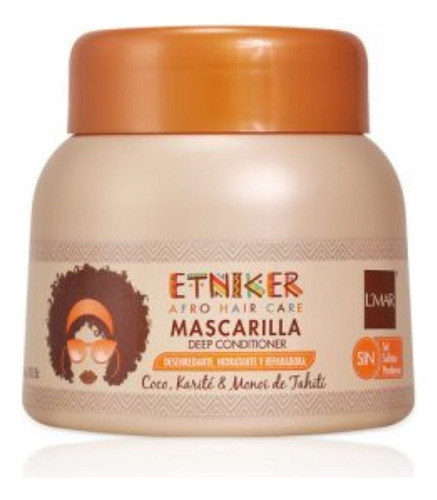 Mascarilla Acondicionador Profundo Etniker 300g