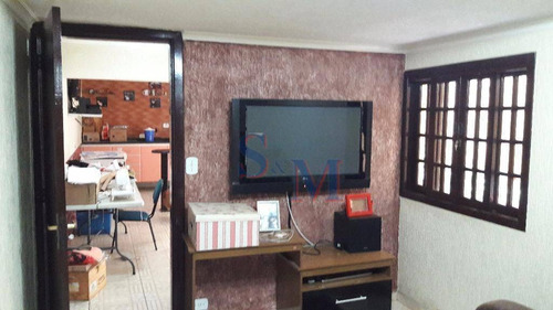 Imagem 1 de 30 de Casa Residencial À Venda, Parque Novo Oratório, Santo André. - Ca0092