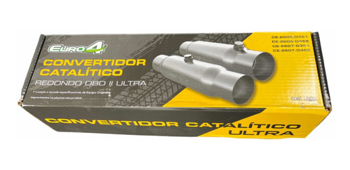 Catalizador Con Sensor Ultra Bajas Emisiones Verificación