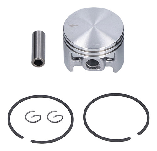 Kit De Pistón Cilíndrico De Metal, Motosierra De 44,7 Mm Par
