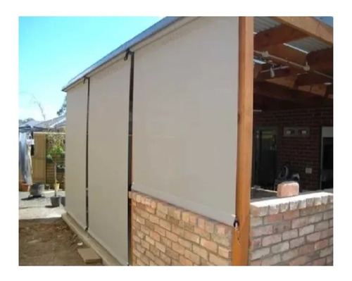 Imagem 3 de 6 de 5 Kits Toldo Cortina Retrátil Manivela Só Instalar