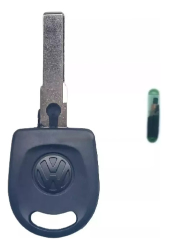 Chave Gol G3 G4 Reserva Com Chip T42 E Lamina Virgem Vw