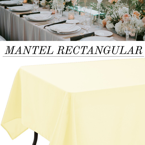 Mantel Rectangular: Perfecto Para Cualquier Evento