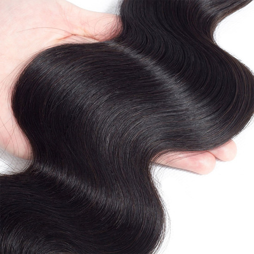 Cabello Virgen Brasileño Ondulado, 3 Paquetes, Cabello Human