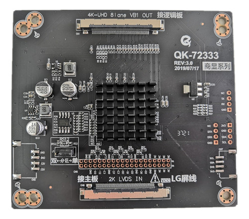 Placa Lvds A Vb1 De 2k A 4k Para Probador De Pantalla