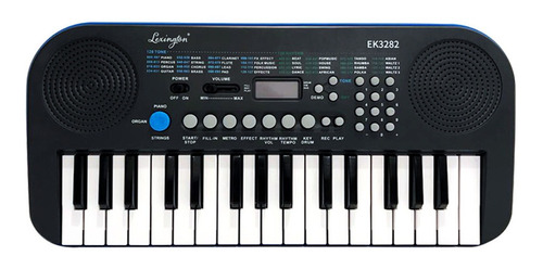 Teclado Musical Lexington Ek3282 32 Teclas Negro 220v