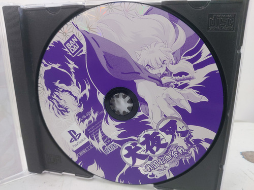 Jogo Ps1 Inuyasha Japonês Mídia Física Original (Usado)